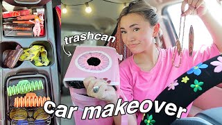 decorating & cleaning my car 🚐 *extreme makeover*