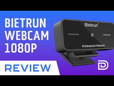 저렴한 웹캠 검토 | Bietrun 웹캠 1080p | 당신은 당신이 지불하는 것을 얻습니다