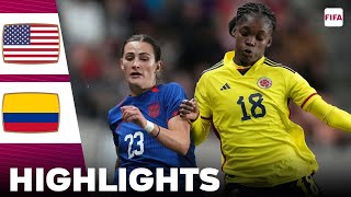 United States vs Colombia | Highlights | Women's International Friendly 27-10-2023