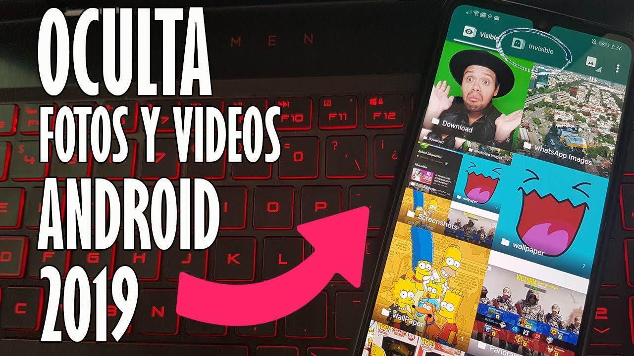 COMO ESCONDER FOTOS Y VIDEOS EN ANDROID 2019 FOTOS Y VIDEOS PRIVADOS 