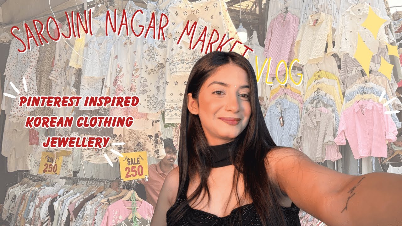 UNBELIEVABLE Sarojini Market Delhi! Cheapest Branded Collection Haul!