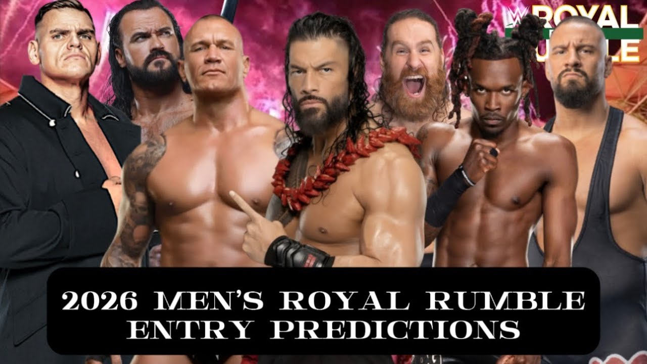 2026 MEN’S ROYAL RUMBLE ENTRY PREDICTIONS /// Nov Freeze Official # ...