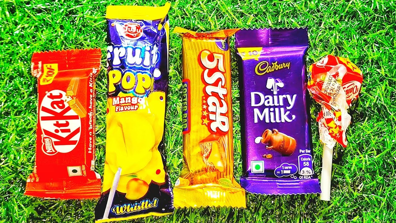 Satisfying video ASMR lollipops candy and Giant gummy candy cutting video ASMR opening candy video