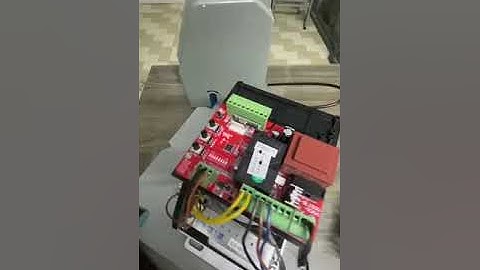 hướng dẫn cái đặc motor cổng  lùa  (trượt) JG 900