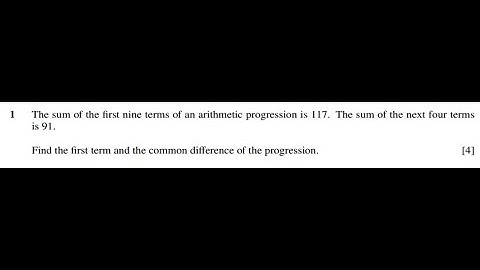 Q1 Solutions for CIE mathematics 9709 paper 11 June 2020 9709/11/m/j/20