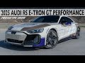 Protoype drive 2025 audi rs etron gt performance  a taste of a hotter version of the rs etron gt