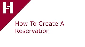 Opera PMS - How To Create A Reservation