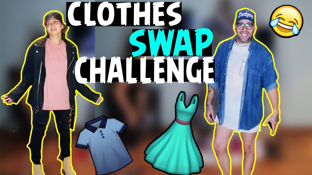 HILARIOUS CLOTHES SWAP CHALLENGE YouTube