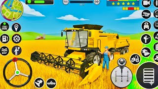 Modern Tractor Farming Driving Simulator 3D -New Tractor Games - Android Gameplay screenshot 4