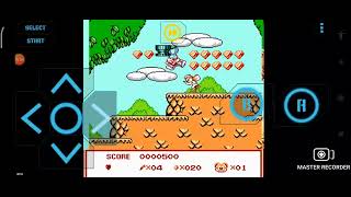 Game Over Tiny Toon Adventure 6 Nes