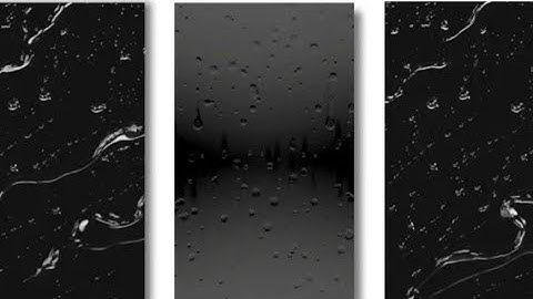 How to Make Trending Instagram Viral Reels Rain Drops Black Screen Effects. Rain drop Effect