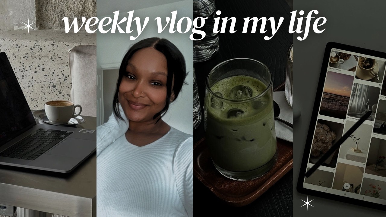 weekly vlog | 2025 reset + goal setting + rebranding + vision board + digital plan! yunnierose vlogs