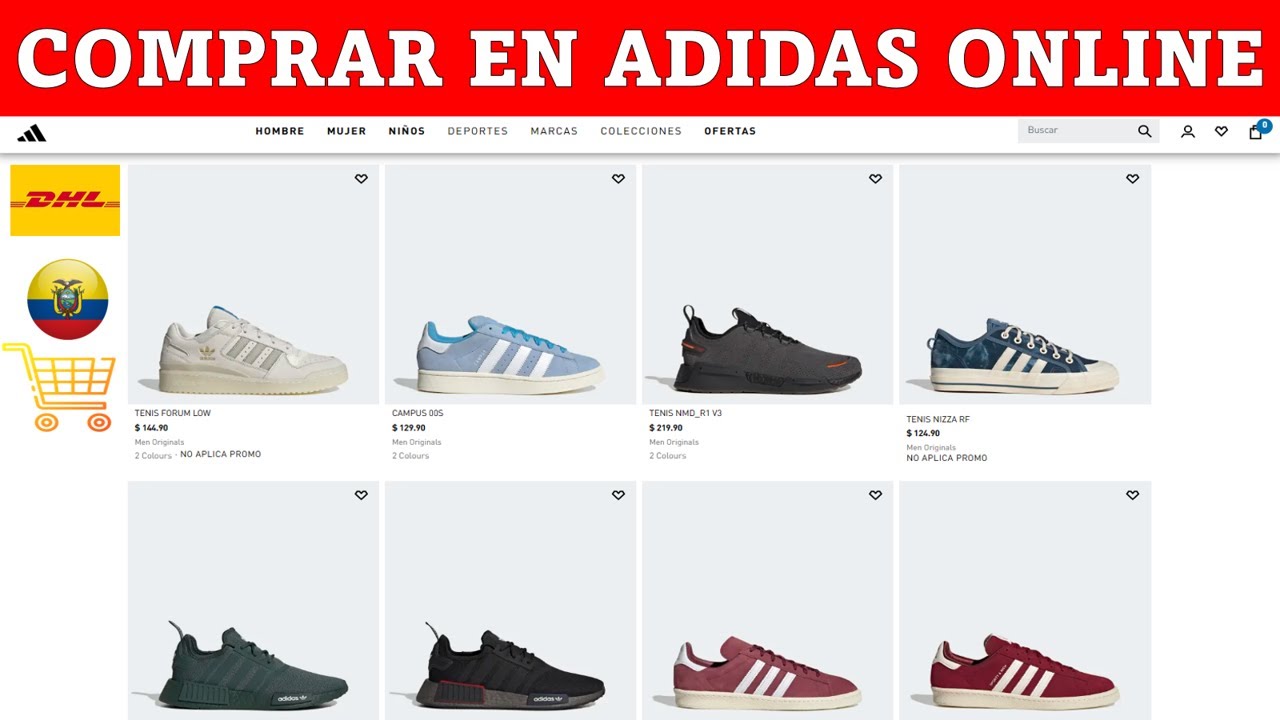 🛒 Cómo Comprar en ADIDAS ECUADOR ONLINE ✓ Ejemplo Paso a 2023 - YouTube