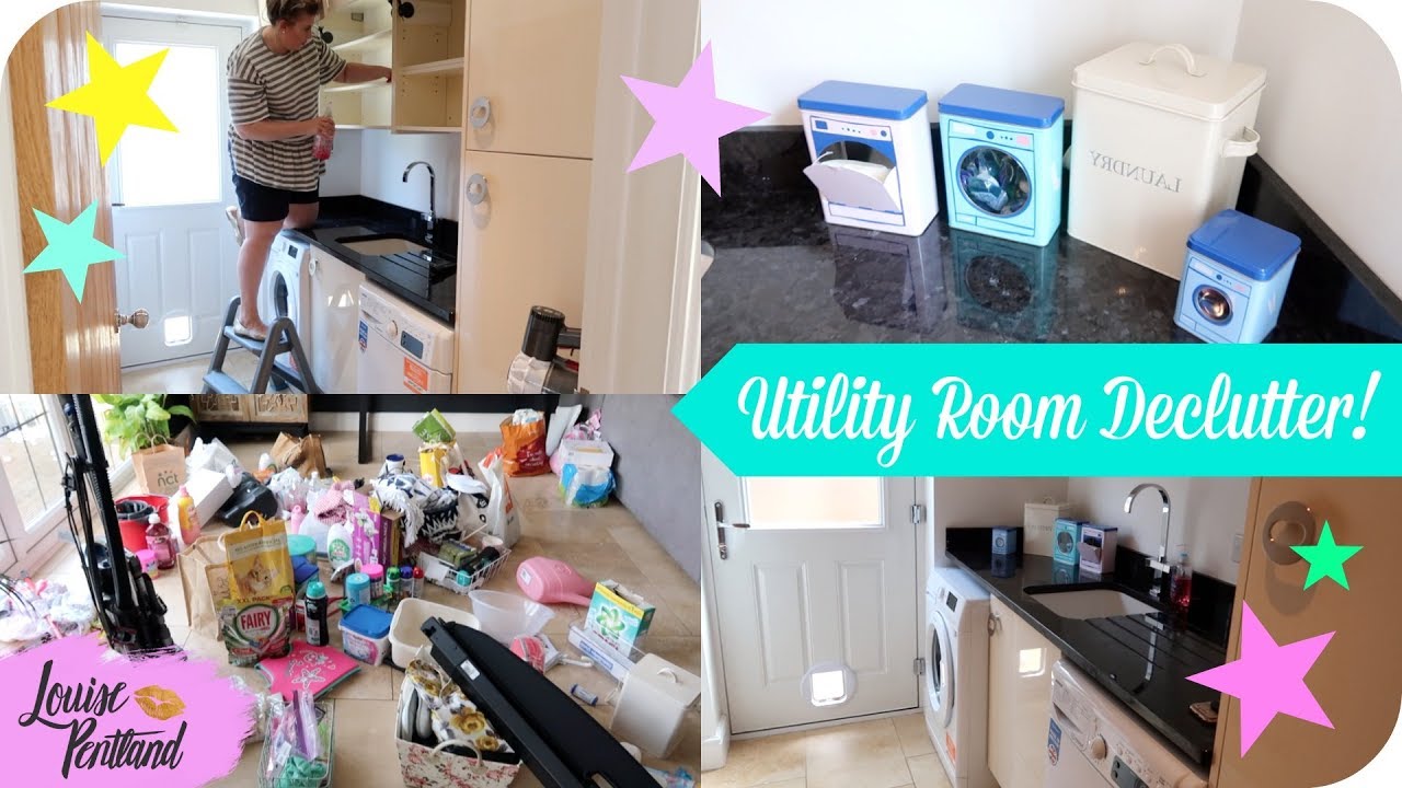 AD | Laundry Room Speed Clean | Declutter and Organise! | LIFESTYLE ...