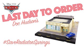 The Final Day to Order SaveRadiatorSprings | Cars Doc Hudsons Precision Series Clinic Set