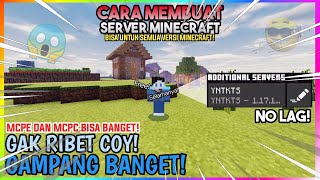 CARA MASUK SERVER DI MINECRAFT PE TANPA LOGIN XBOX!! | 100% BERHASIL!!