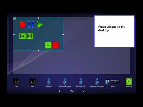 IRControl (Android App) create an Android widget
