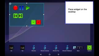 IRControl (Android App) create an Android widget screenshot 3
