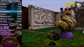 Rocket: Robot on Wheels - 100% Speedrun - 1:36:40