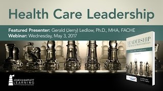 Health Care Leadership Webinar