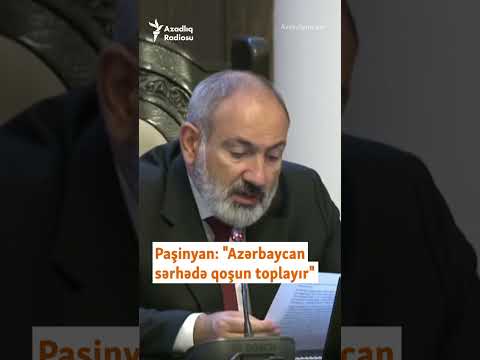 Paşinyan Qarabağda gərginlik