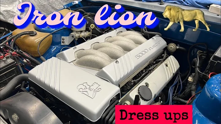 VK COMMODORE BROCK TRIBUTE: Making the iron lion look more pretty.