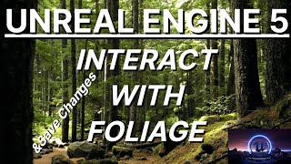 UE5 - Interact With Foliage - (Beginner Tutorial) (BP)
