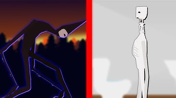 The boy (Child/Doctor Nowhere) Vs Cone Zone || Stick nodes || Analog horror || Short animation