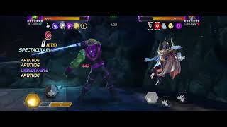 Hulkling vs Node 44 Lumatrix