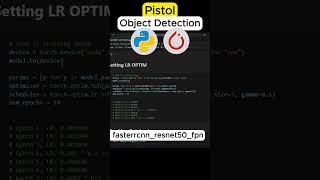 🚀 Pistol Detection using Faster R-CNN | Transfer Learning in PyTorch #computervision #deeplearning