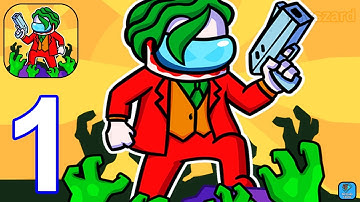 Impostor vs Zombie 2: Doomsday - Gameplay Walkthrough Part 1 Tutorial Zombieland (iOS,Android)