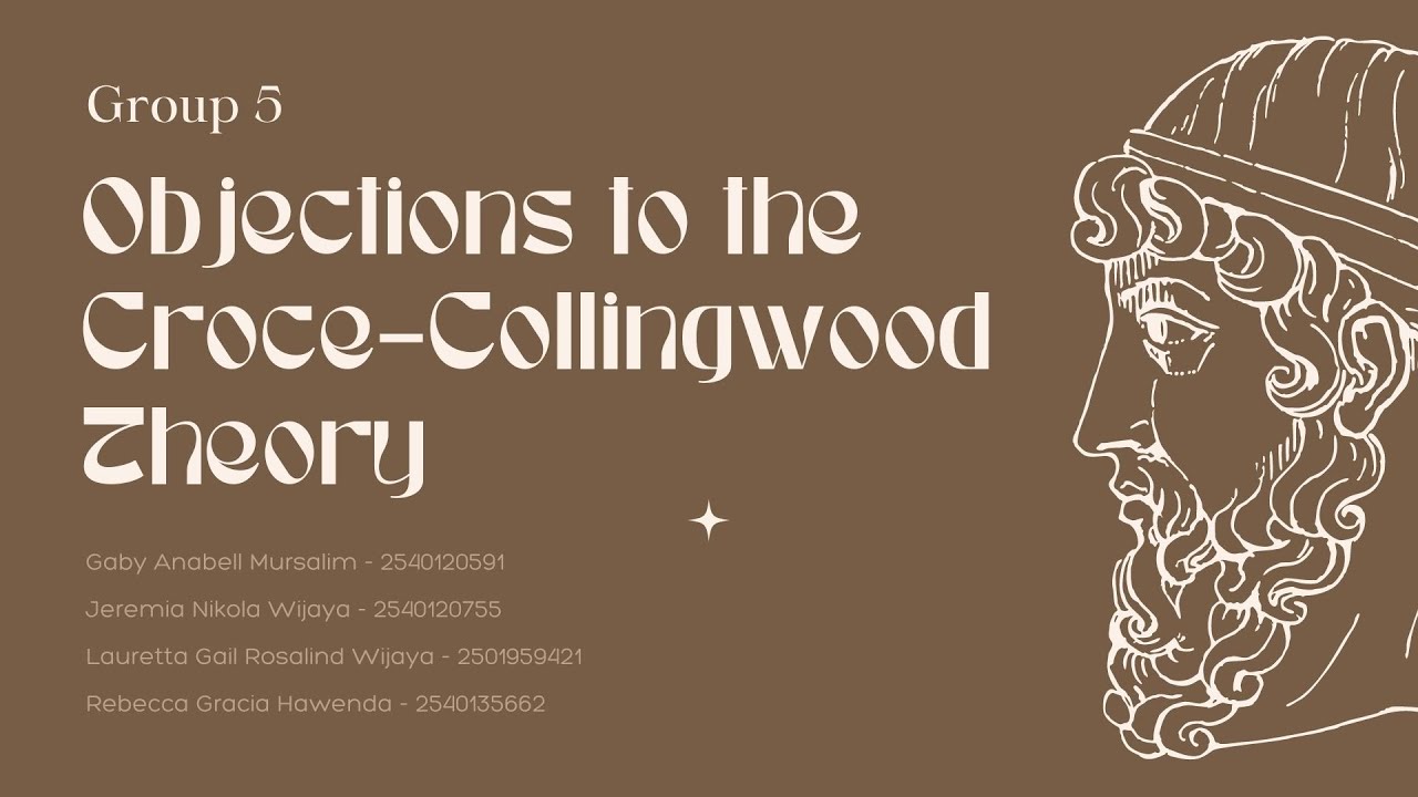 UTS Aesthetics Objections to the CroceCollingwood Theory (Group 5