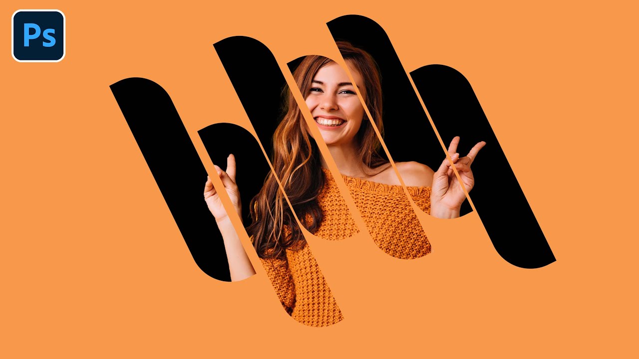 How To Create Clipping Mask In Photoshop - YouTube