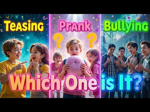 Teasing vs. Pranks vs. Bullying: Do YOU Know the Difference? 🤔🎭 Moral Stories with Igloo Academy ❄️