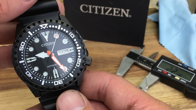 Citizen NH8385-11EE affordable dive style watch review. - YouTube