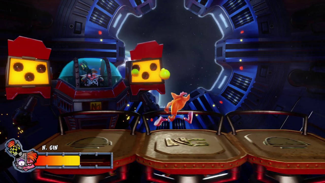 Crash Bandicoot N. Sane Trilogy N. Gin Boss YouTube
