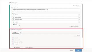Multiple Choice Question Setup Net Worth