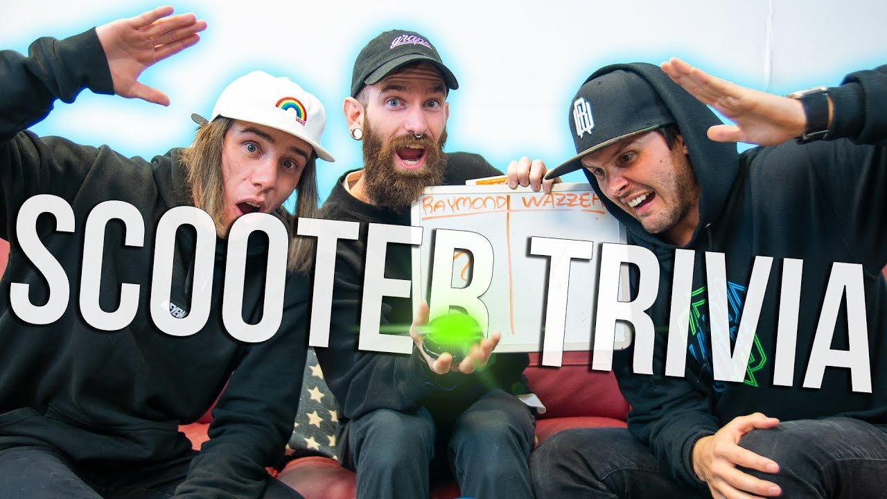 Scooter Trivia!! (ft. Raymond Warner & Wazzeh) │ The Vault Pro Scooters