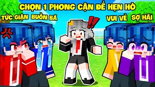 SAMMY PHẢI CHỌN 1 PHONG CẬN ĐỂ HẸN HÒ TRONG MINECRAFT