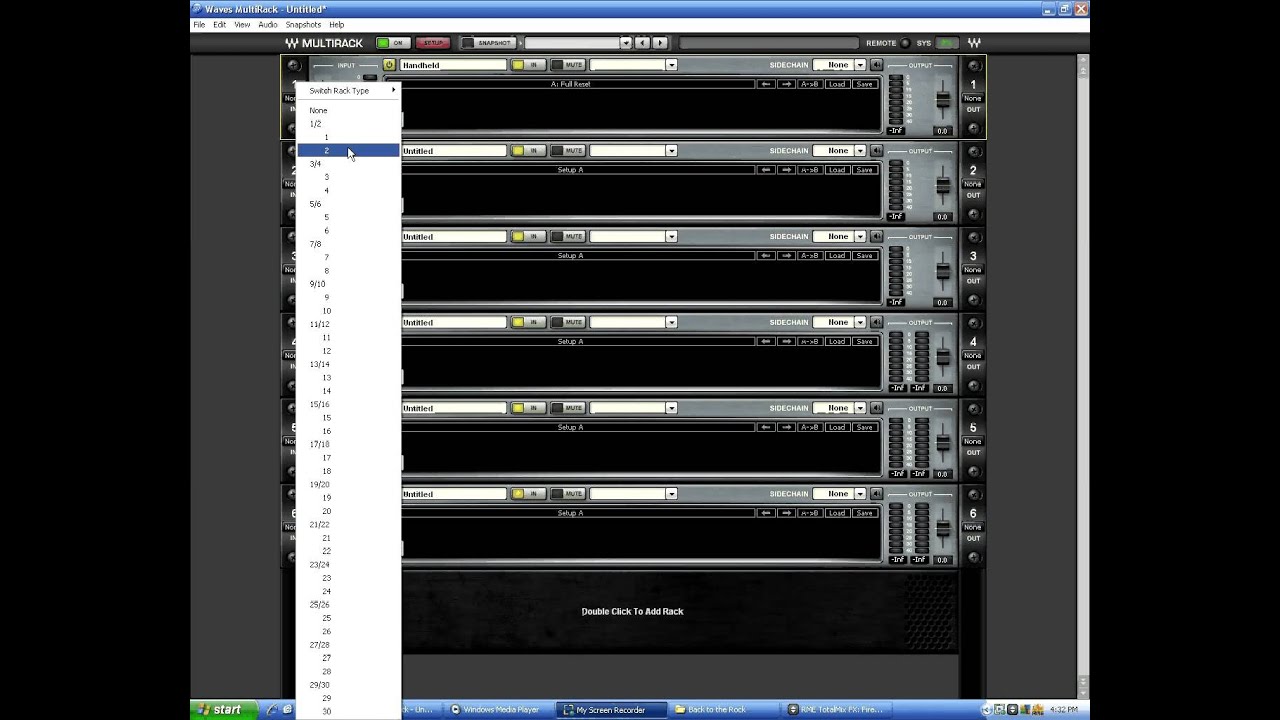 Setting up Waves Multirack.avi - YouTube