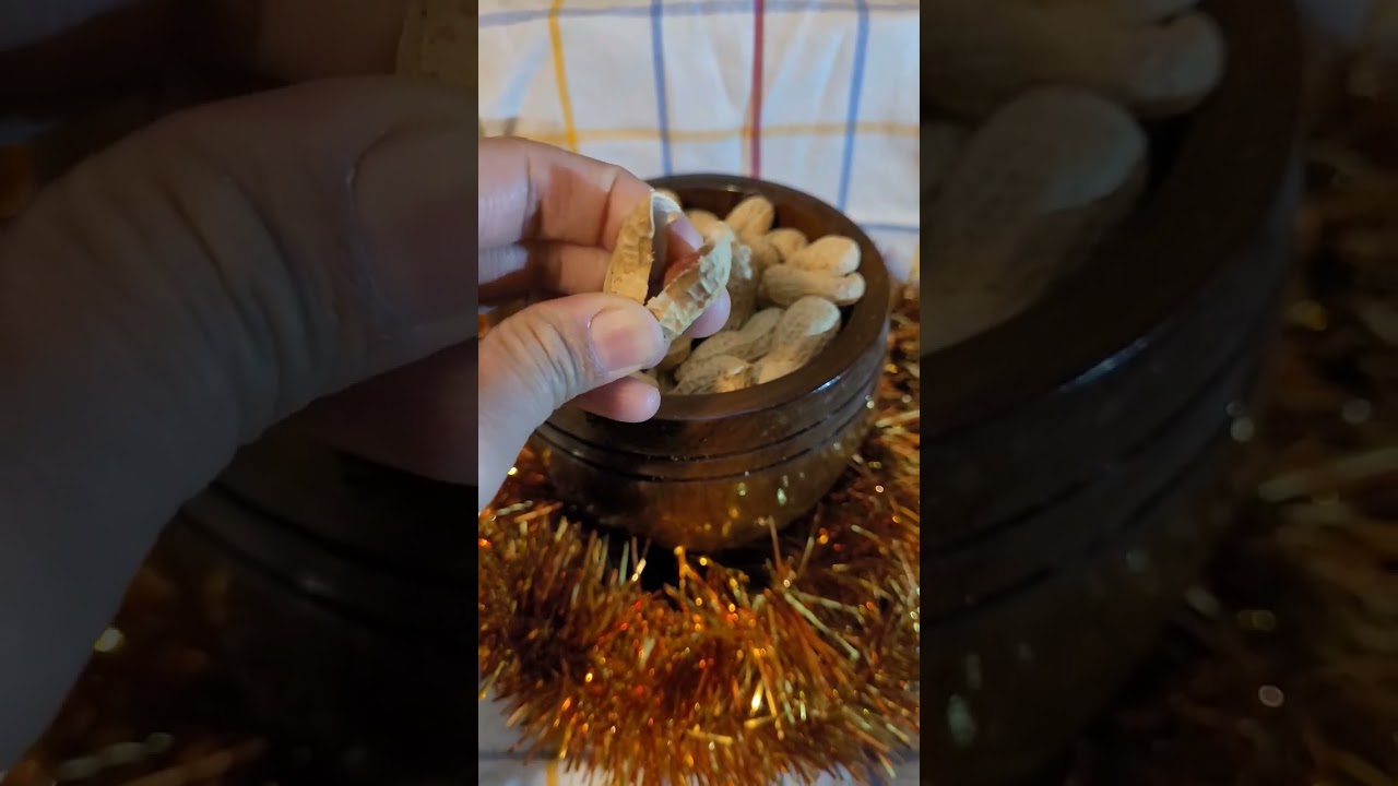 Do you enjoy peeling roasted peanuts in shell? 