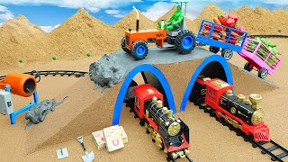 Information DIY Science Project: Build a Tractor Overpass Over 2 Railroad Tracks@DIYMachinery Update