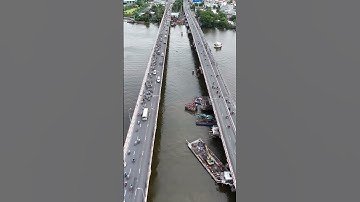 Nâng tĩnh không Cầu Bình Triệu 1 - Công Tác Chuẩn Bị Cấm Xe Nâng Cầu Đã Xong  #CAUBINHTRIEU1