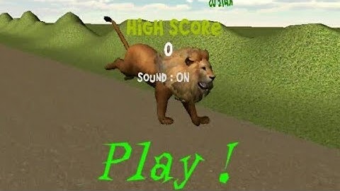 Animal Lion Run - vjGames - Gameplay 2014 Walkthrough Android HD Gamelon