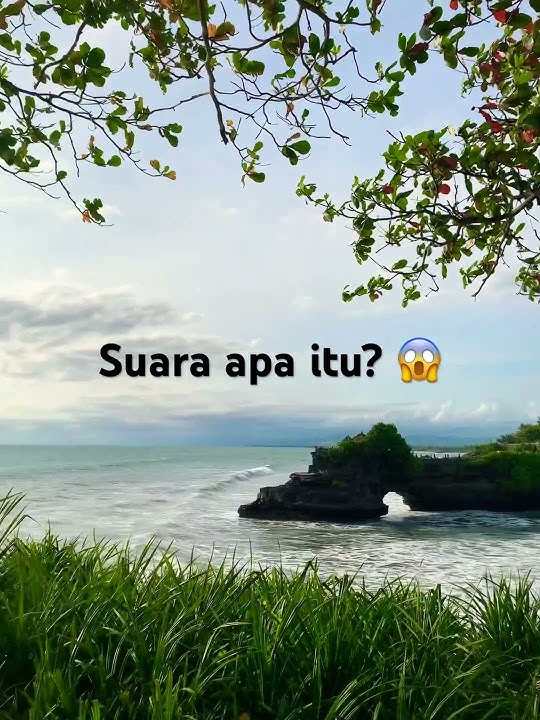 Suara misterius 🫣 #shortsviral #pantai #bali #suara