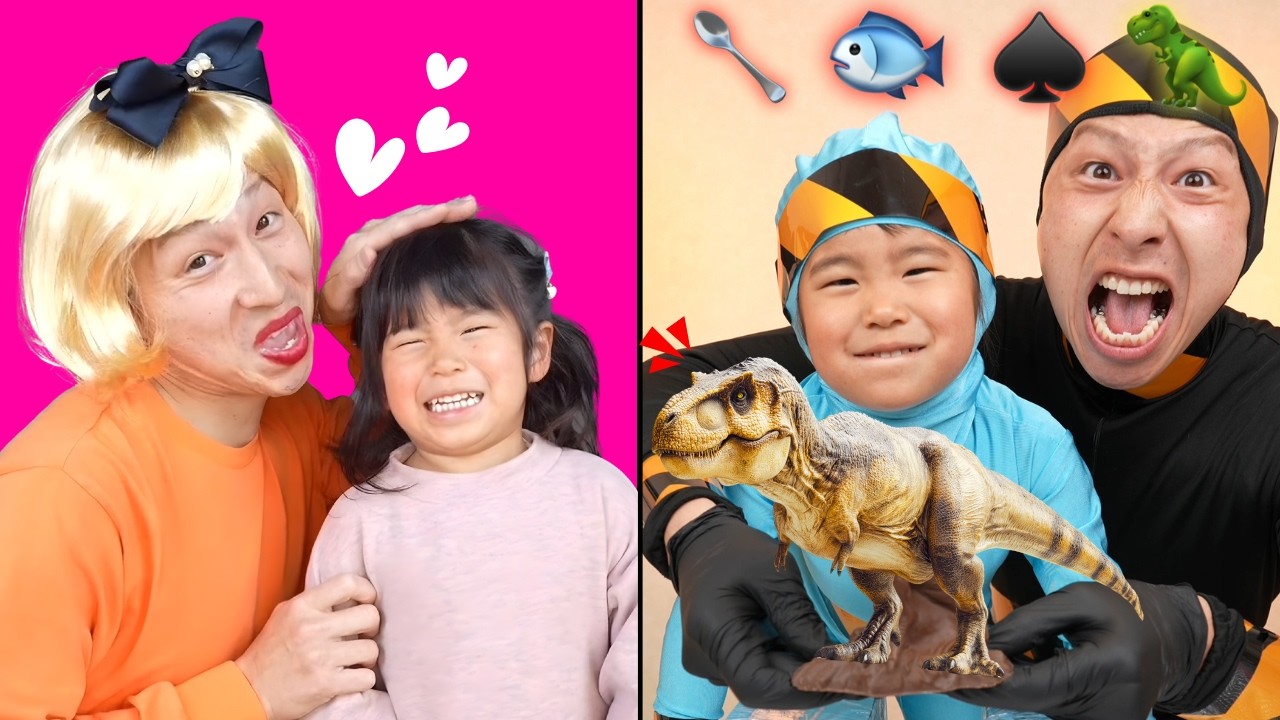 【Funny Dad🕺🌈】 Yoshipapa's funny video🥳🥳🥳#longvideo#よしパパ#baby #dad#happening#cute