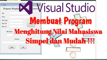 Cara membuat Program Menghitung Nilai Mahasiswa menggunakan Visual Studio 2010 || 7Torus Channel