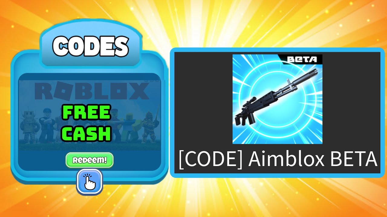 Roblox AIMBLOX BETA Codes, Latest Roblox Codes *GET FREE CASH * YouTube