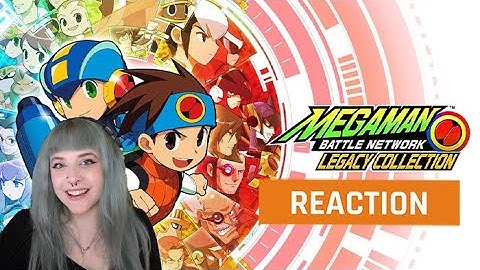 My reaction to the Mega Man Battle Network Legacy Collection Official Trailer | GAMEDAME REACTS