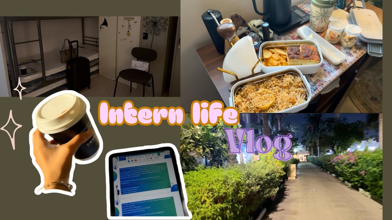 Intern Life Vlog | أول مناوبة 24 ساعة كـ طبيبة امتياز